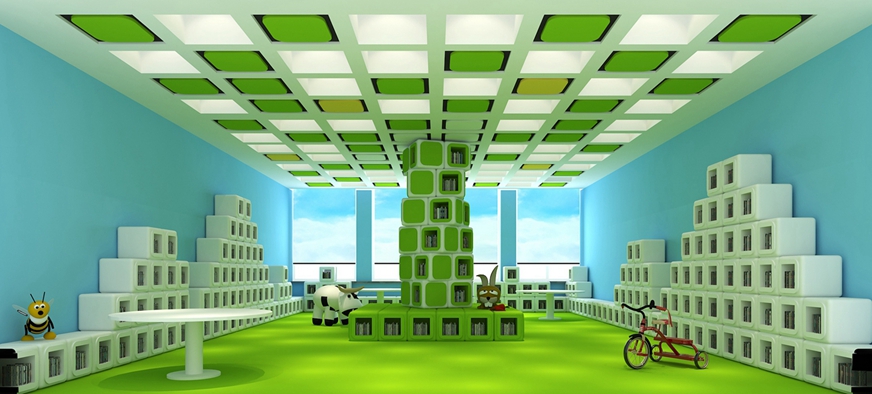 世紀(jì)寶貝幼兒園裝修設(shè)計案例