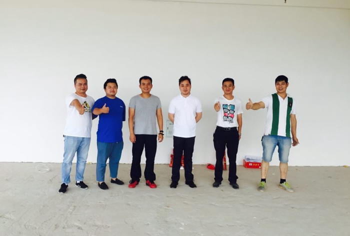 水蓮?fù)ポ視?huì)所裝修、開(kāi)工儀式