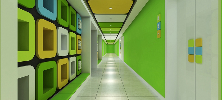 世紀(jì)寶貝幼兒園裝修設(shè)計案例