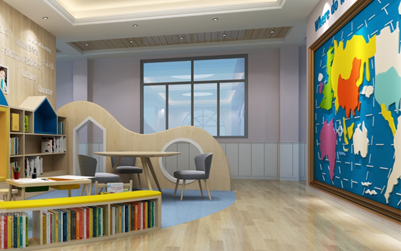 南昌2200㎡幼兒園設(shè)計(jì)裝修